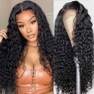 QT Hair 13x4 Water Wave Lace Front Wigs Wet and Wavy Human Hair for Women ｜QT Hair