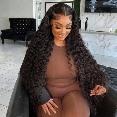 13x6 Transparent Lace Frontal Wig Loose Deep Wave Human Hair ｜QT Hair