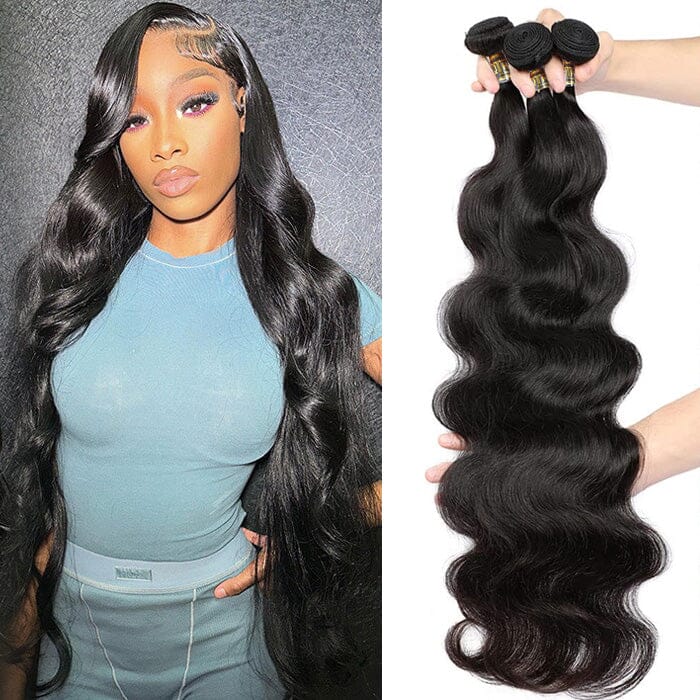 14A Peruvian Body Wave 100% Unprocessed Human Hair 4 Bundles Deals ｜QT Hair