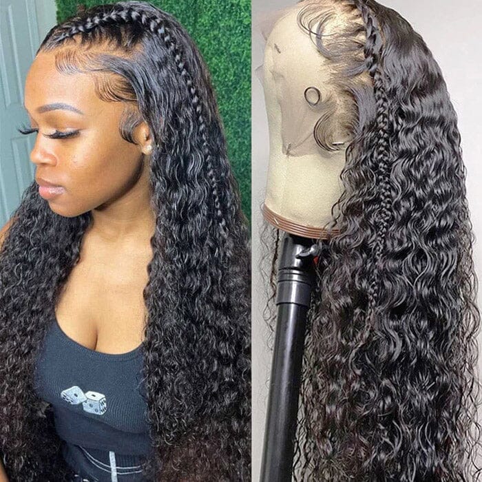 $99 OFF | Code: S99 QT Wet and Wavy 13x4 Lace Frontal Wig Water Wave Human Hair ｜QT Hair