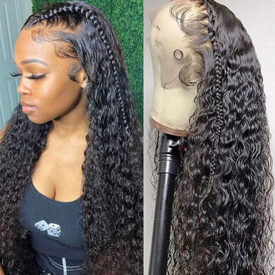 $99 OFF | Code: S99 QT Wet and Wavy 13x4 Lace Frontal Wig Water Wave Human Hair ｜QT Hair