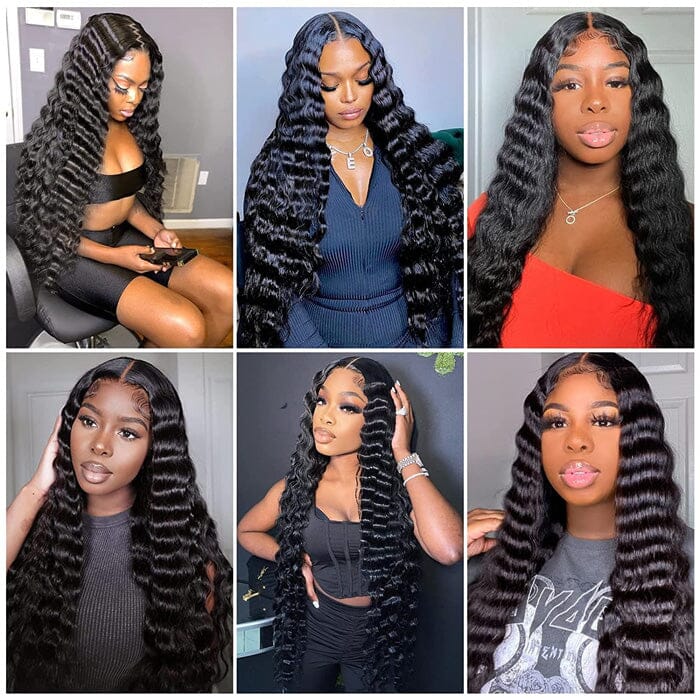 Malayisan Loose Deep Wave 3 Bundles Unprocessed Virgin Human Hair Weave ｜QT Hair