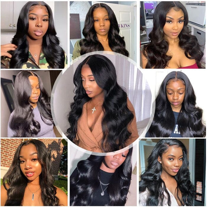 Body Wave Raw Virgin Human Hair Weave Extensions 3 Bundles a Lot for Women ｜QT Hair