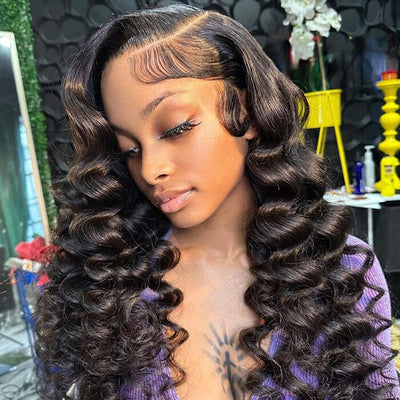 QT 13x4 13x6 Lace Frontal Wigs Virgin Human Hair Loose Wave for Women ｜QT Hair