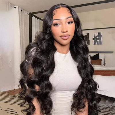 13x6 Ear to Ear Deep Part Transparent Lace Frontal Wig Body Wave Human Hair ｜QT Hair