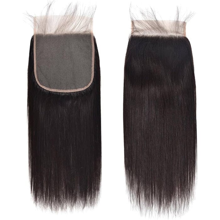 QT 5x5 Transparent Lace Closure Pre Plucked Virgin Human Hair ｜QT Hair