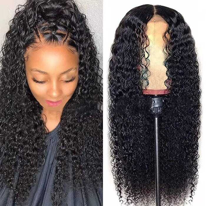 QT 70% Off Super Flash Sale Jerry Curly 13x4 Lace Front Wig Virgin Human Hair ｜QT Hair