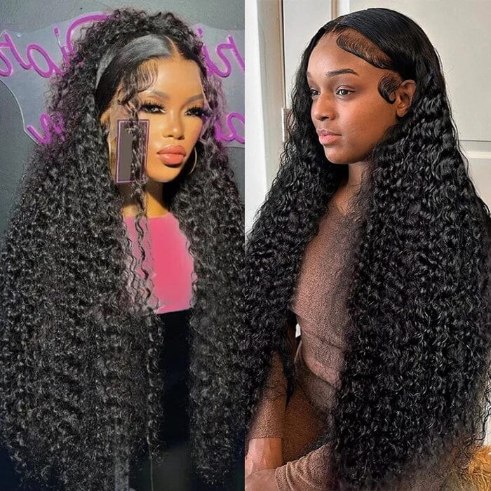 QT 70% Off Super Flash Sale Jerry Curly 13x4 Lace Front Wig Virgin Human Hair ｜QT Hair