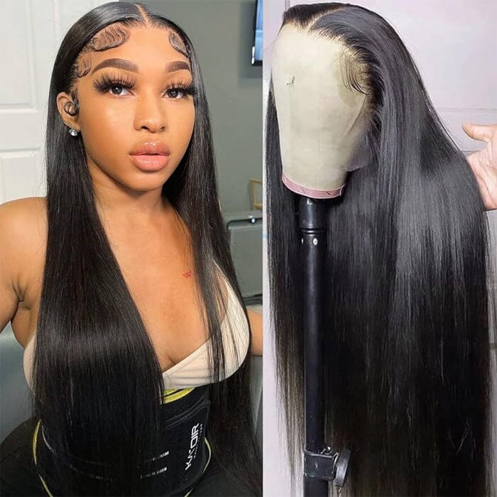 QT Clearance Sale 13x4 Lace Frontal Wig Straight Virgin Human Hair Not Small Knot ｜QT Hair