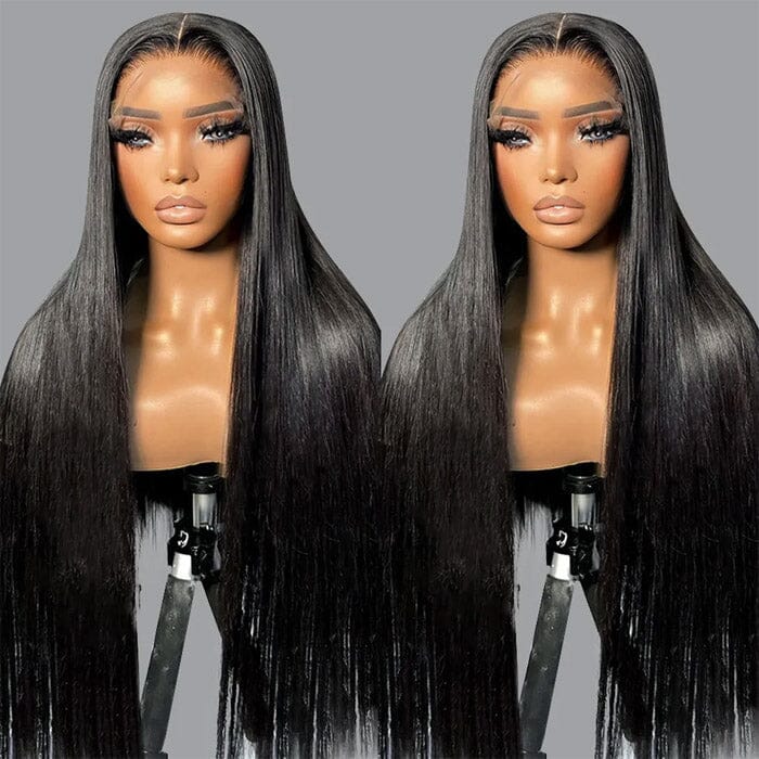QT Hair 5x5 Lace Closure Wig Pre Plcuked Transparent Lace Match All Skins ｜QT Hair