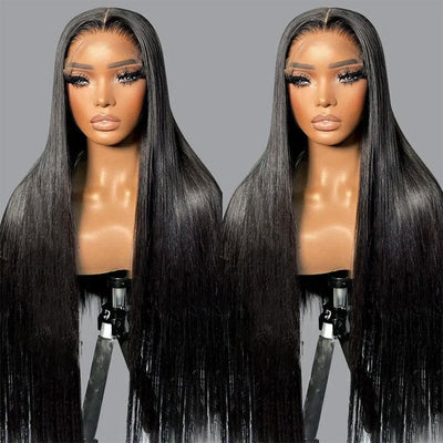 QT Hair 5x5 Lace Closure Wig Pre Plcuked Transparent Lace Match All Skins ｜QT Hair