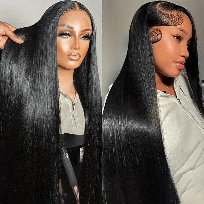 QT Hair 5x5 Lace Closure Wig Pre Plcuked Transparent Lace Match All Skins ｜QT Hair