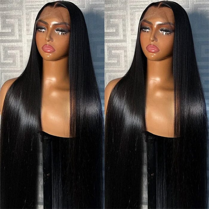 QT Hair 5x5 Lace Closure Wig Pre Plcuked Transparent Lace Match All Skins ｜QT Hair