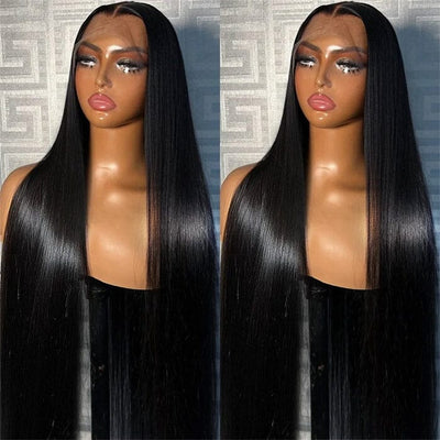 QT Hair 5x5 Lace Closure Wig Pre Plcuked Transparent Lace Match All Skins ｜QT Hair