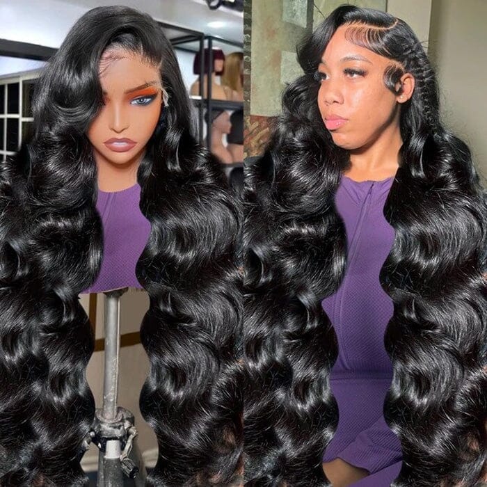 QT Hair Body Wave 13x4 HD Lace Front Wig with Baby Hair Pre-Plucked Human Hair ｜QT Hair