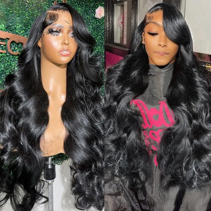 QT Hair Body Wave 13x4 HD Lace Front Wig with Baby Hair Pre-Plucked Human Hair