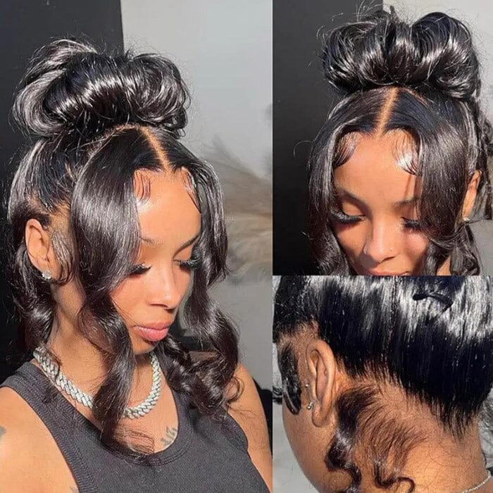 QT Hair Full Lace Wigs Body Wave Glueless Pre Plucked Natural Hairline With Baby Hair ｜QT Hair