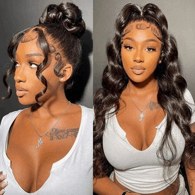 QT Hair Full Lace Wigs Body Wave Glueless Pre Plucked Natural Hairline With Baby Hair ｜QT Hair