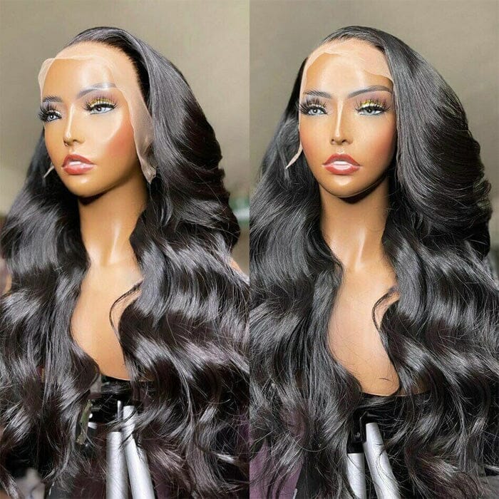 QT Clearance Sale 13x4 Lace Frontal Wig Pre Plucked Body Wave Virgin Human Hair