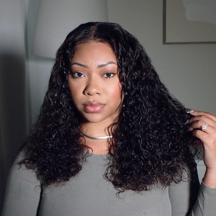 QT SDD Honey Brown Pixie Curly Lace Frontal Wig Pre Plucked Virgin Raw Human Hair