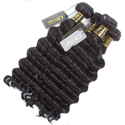 QT Malayisan Unprocessed Loose Deep Wave 3Bundles Hair - QT Hair