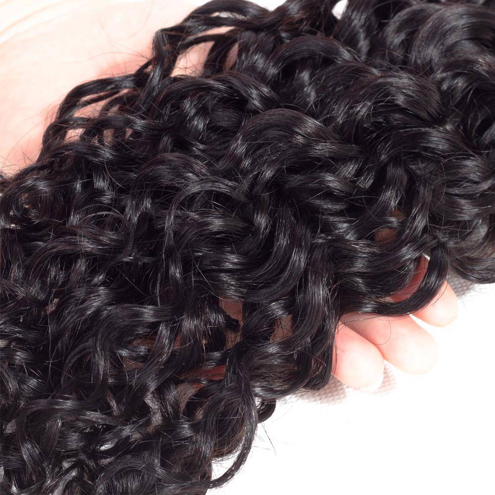 QT Peruvian Water Wave Virgin Hair 3 Bundles Best Remy Hair - QT Hair
