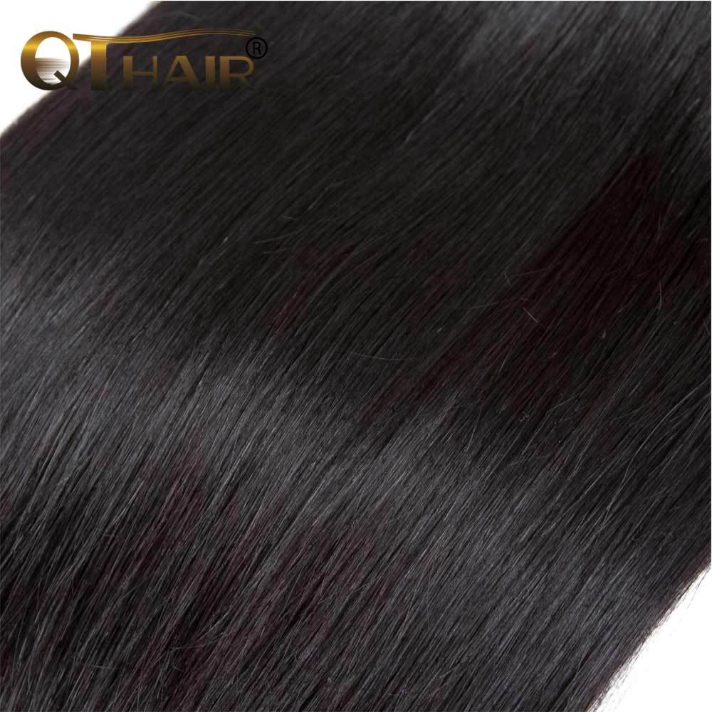 QT Hair Straight Bundles Human Hair Extensions 3 Bundles Virgin Human Hair - QT Hair