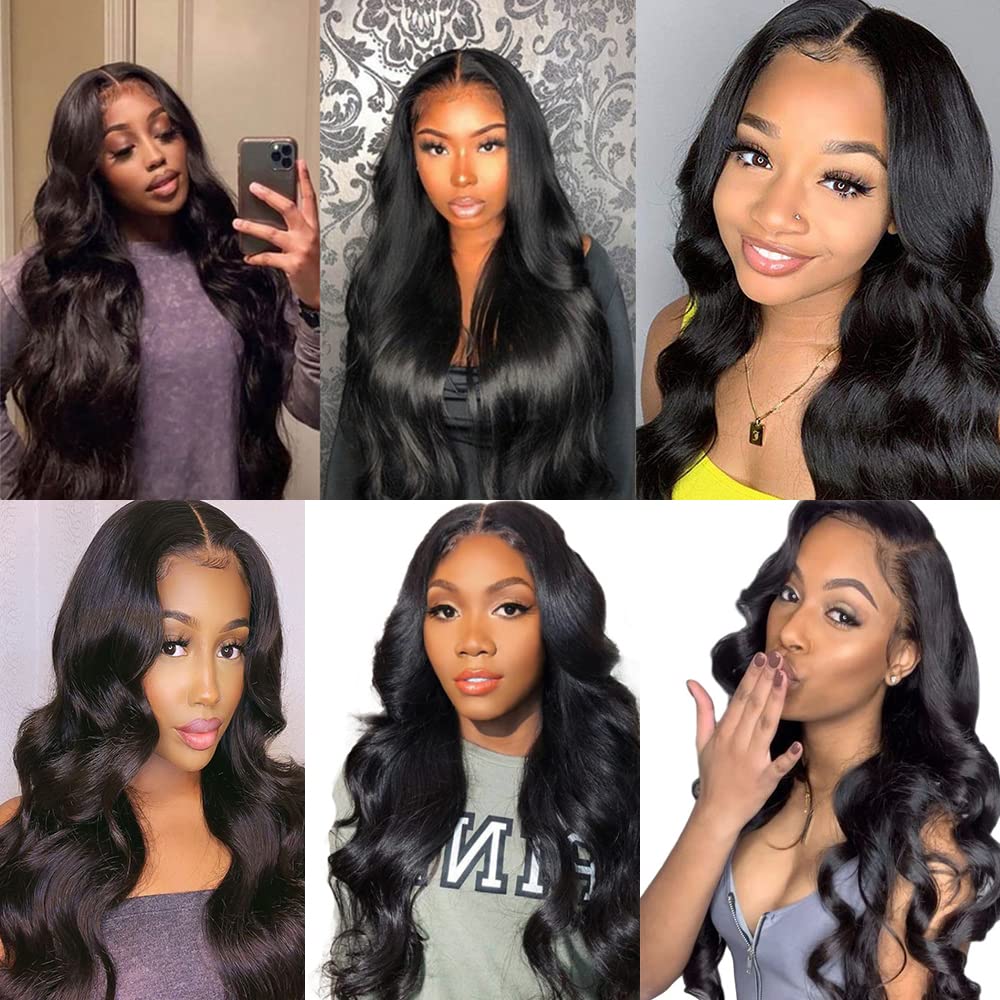 Malaysian Body Wave Virgin Hair 13x4 Lace Frontal With Baby Hair ｜QT Hair