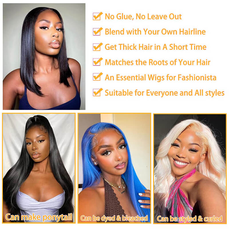Body Wave V Part Wigs No Leave Out Natural Scalp Protective Wigs Beginner Friendly U Part Human Hair Wigs Brazilian Virgin Human Hair Wigs for Black Women ｜QT Hair