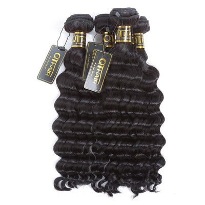 QT 4 Bundles Unprocessed Loose Deep Wave Malayisan  Virgin Hair ｜QT Hair